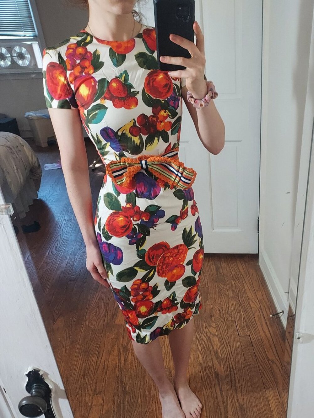 Lena Hoschek Tutti Frutti Fruit Sheath Dress